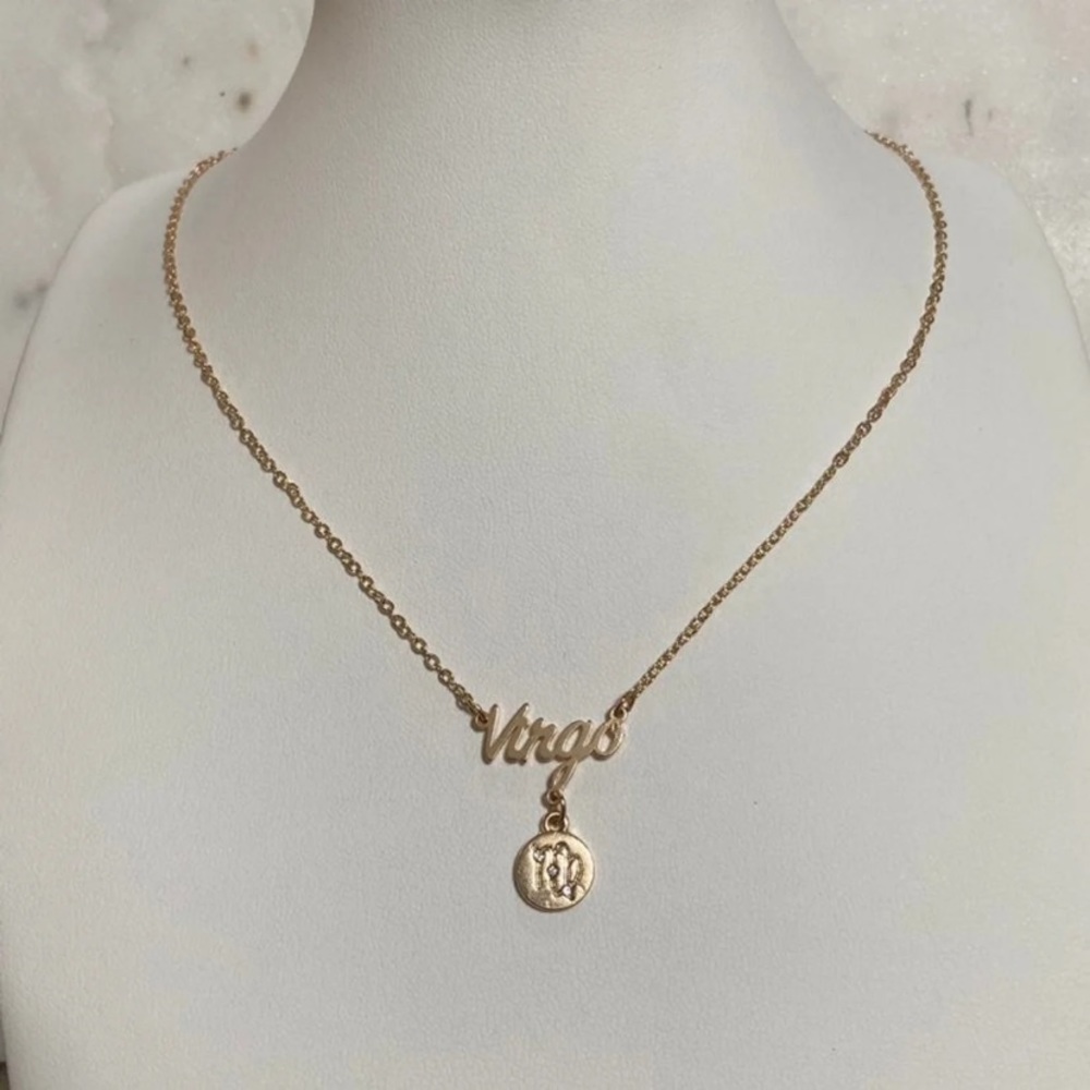 Virgo Zodiac Necklace